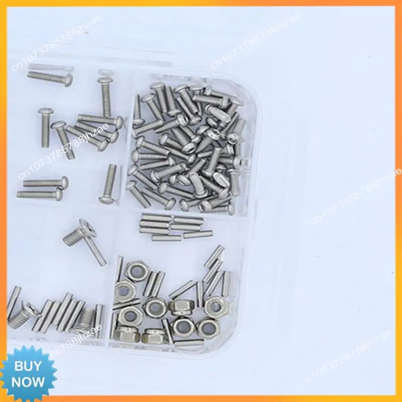 

A10R M1.6 M2 M2.5 Grade 12.9 Stainless Steel Hex Screws Nuts Hardware Accessories For Traxxas TRX4M 1/18 RC Crawler Car Upgrade