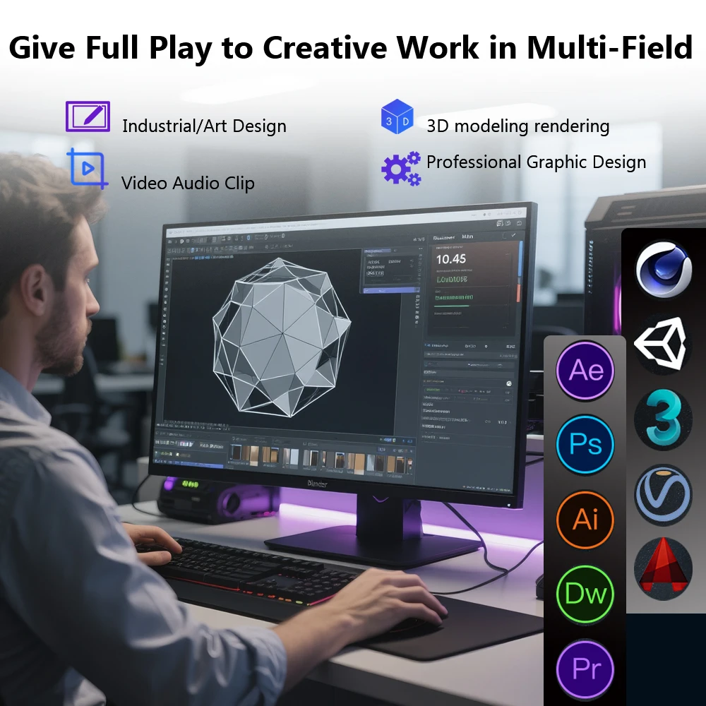 بطاقة فيديو AIBOMAN AMD RX580 8GB بطاقة الرسومات GDDR5 256Bit 2048SP Dragon Series بطاقات فيديو الألعاب مكون الكمبيوتر المكتبي
