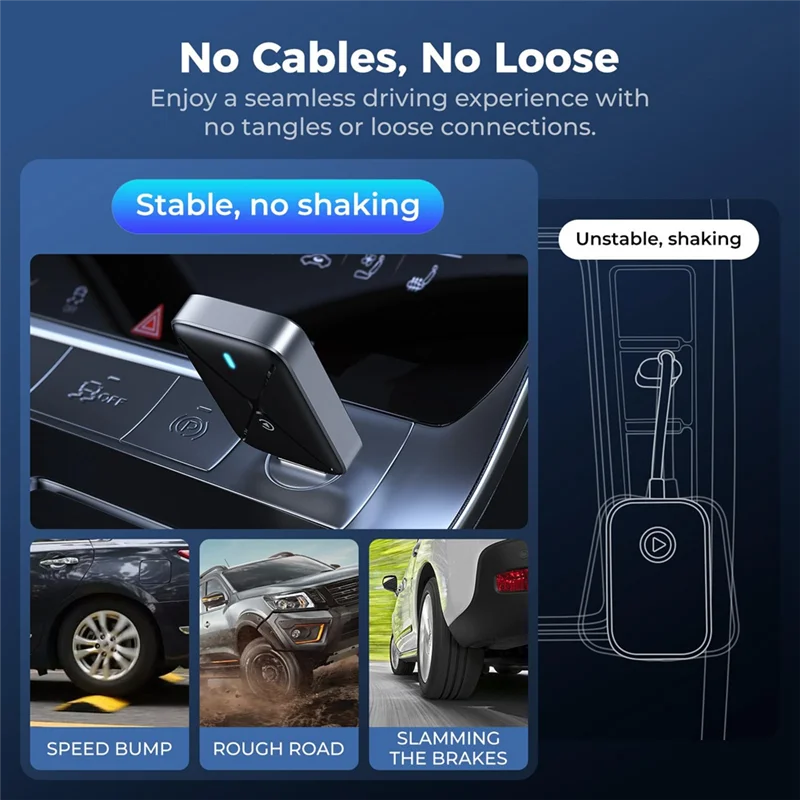 Wireless Carplay Adapter For IOS Convert Wired To Wireless Carplay Adapter Mini Carplay Dongle
