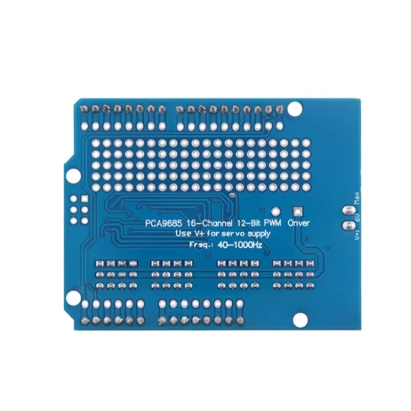 2pcs PCA9685 16-channel 12-bit PWM servo driver module expansion board controller, supports R3 development board