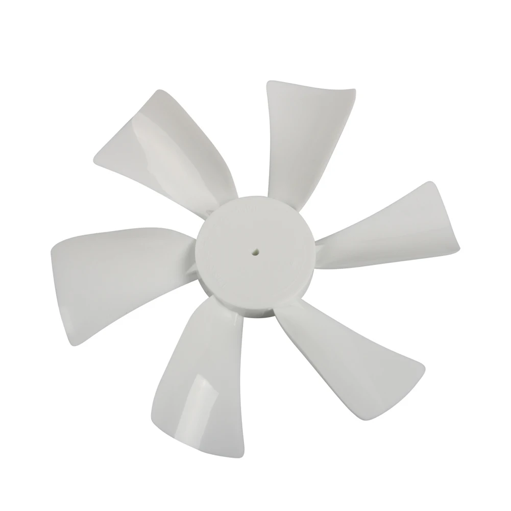 Replacement Vent Fan Blades 6 Blades RV Bathroom Vent Fan Motor Exhaust Fan for Elixir Ventline 12 Volt Motor Roof Vent