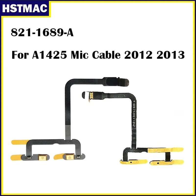Laptop 821-1689-A A1425 Mic Cable For Macbook Pro Retina 13.3 Inch 2012 2013 A1425 Microphone Flex Cable 821-1689-04 Replacement