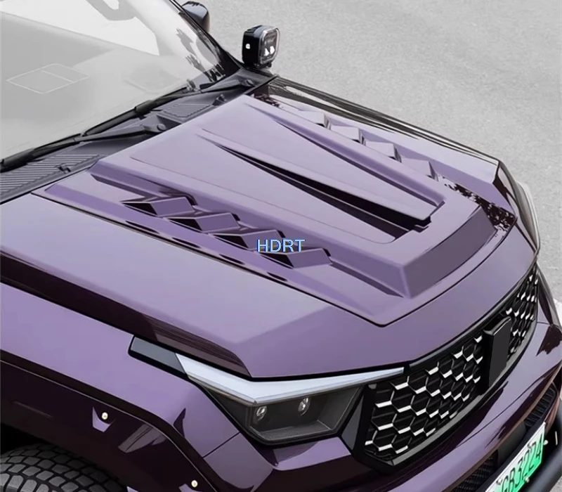 For GWM Tank 400 2023 + Car Styling Front Engine Bonnet Hood Inlet Dust Cover Protector Decoration Accessories Exterior Sticker