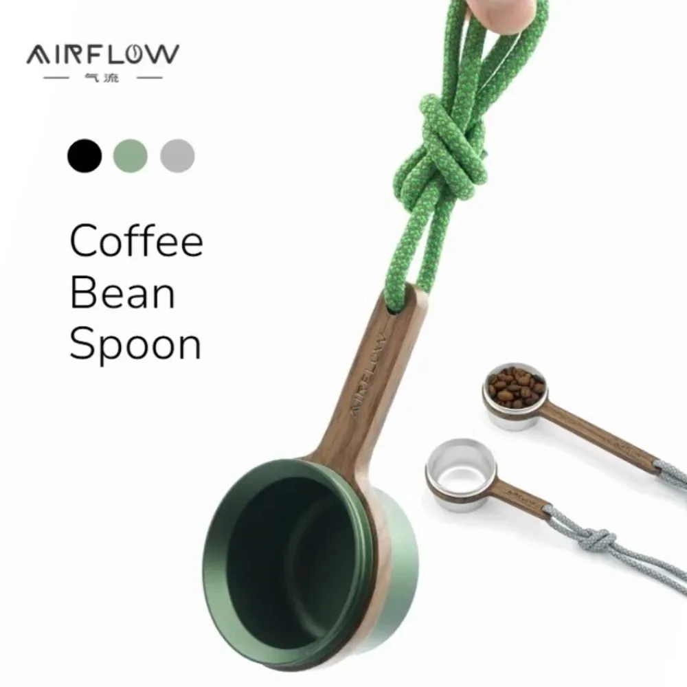 AIRFLOW Wooden Coffee Spoon Long Handle Short Handle Kitchen Measuring Spoon Tea Coffee Spoon
