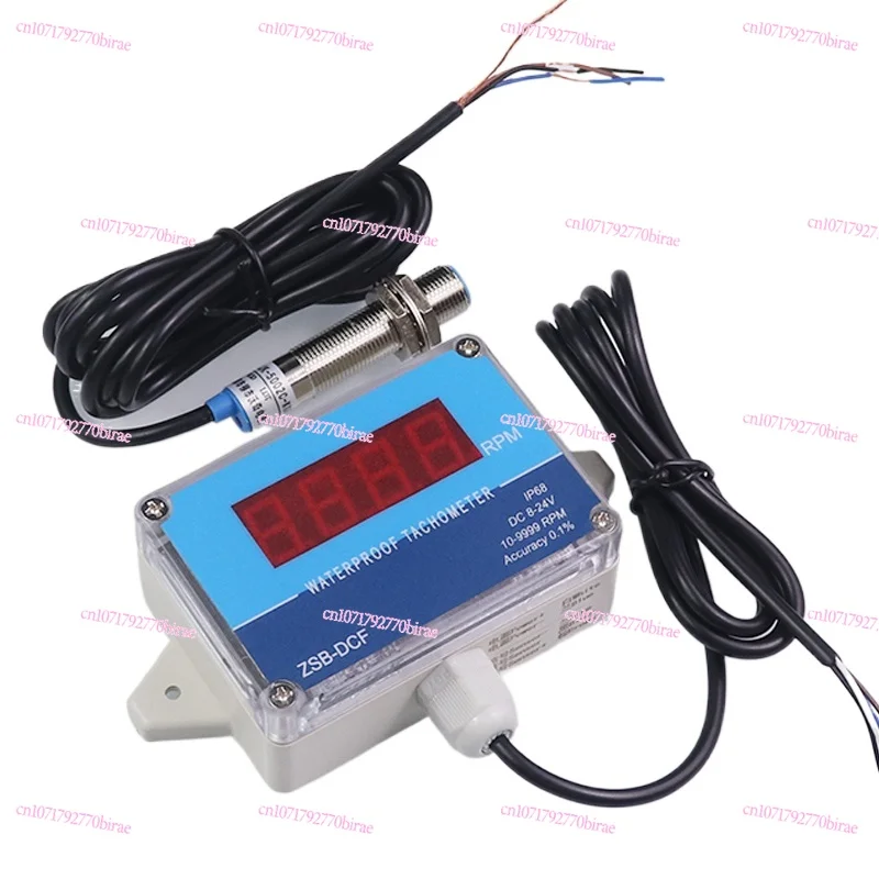 

Waterproof Tachometer LED Digital Display Speedometer Motor Speedometer