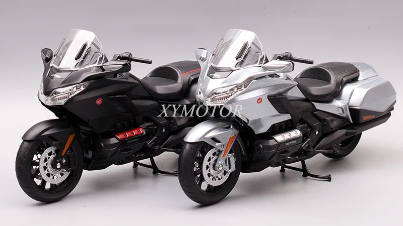 

Welly 1/12 Honda GOLD WING 2020 F6B Metal Diecast Model Motorcycle Gray/Black