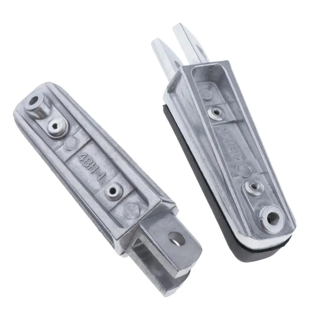 Motorcycle Foot Pegs Aluminum Rear Pedal Pads Footrest Kit for Yamaha TDM 900 2002 2009 Long Distance Riding