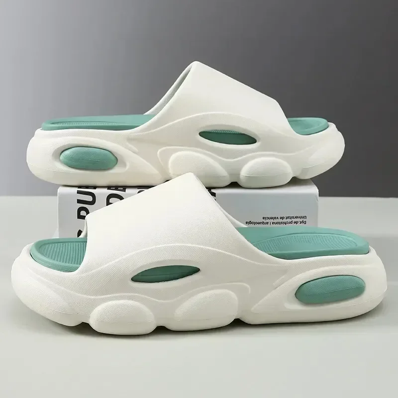 

Men's Sandals Fashion Soft Cloud House Platform Slides Unisex Outdoor Non-slip Beach Shoes Men Bathroom Slipper