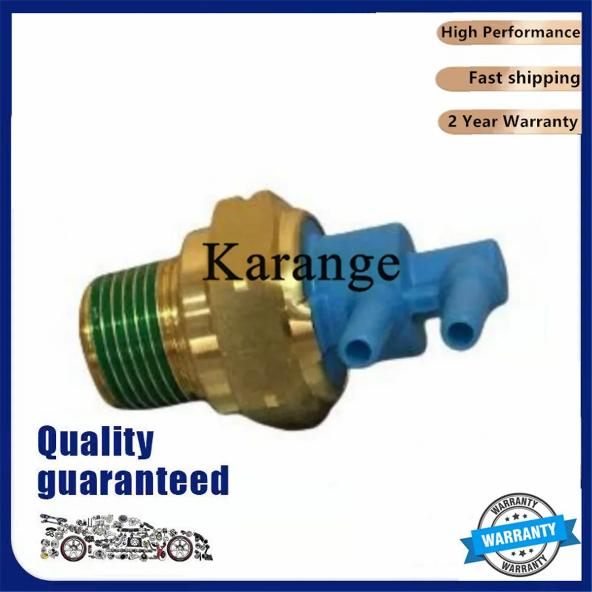 

90925-05068 9092505068 90925 05068 Bimetal Vacuum Switching Valve for 83-98 Toyota Camry Celica Supra New