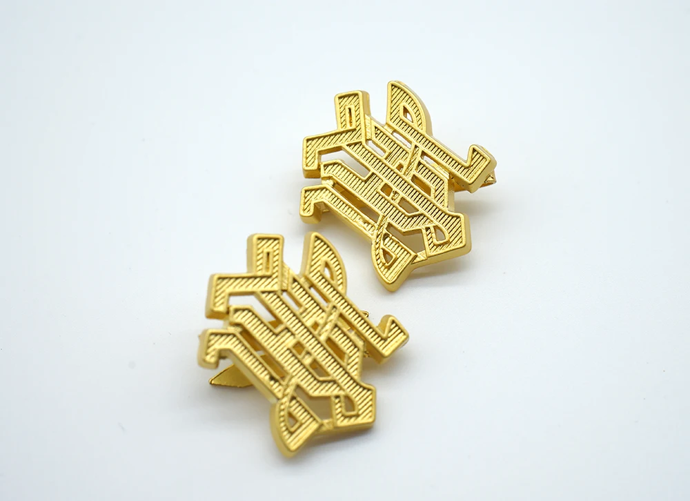 1 pair German Shoulder Board, Silver‑Gold Cypher, Cosplay Reenactment Free shipping