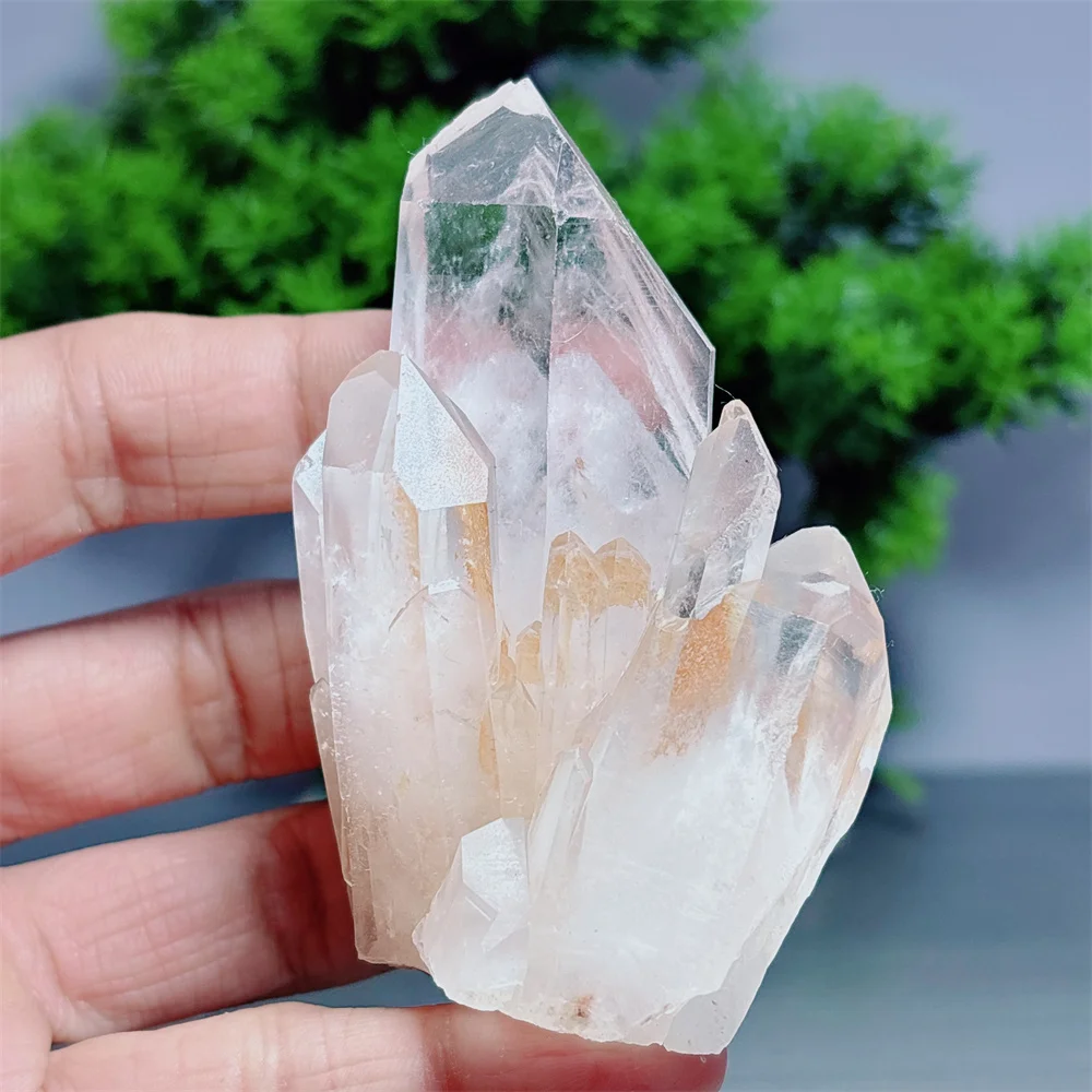 Clear Quartz Specimen Raw Tower Natural Crystal Home Garden Decoration Room Decor Luck Quartz Stone Healing Energy Love Gifts
