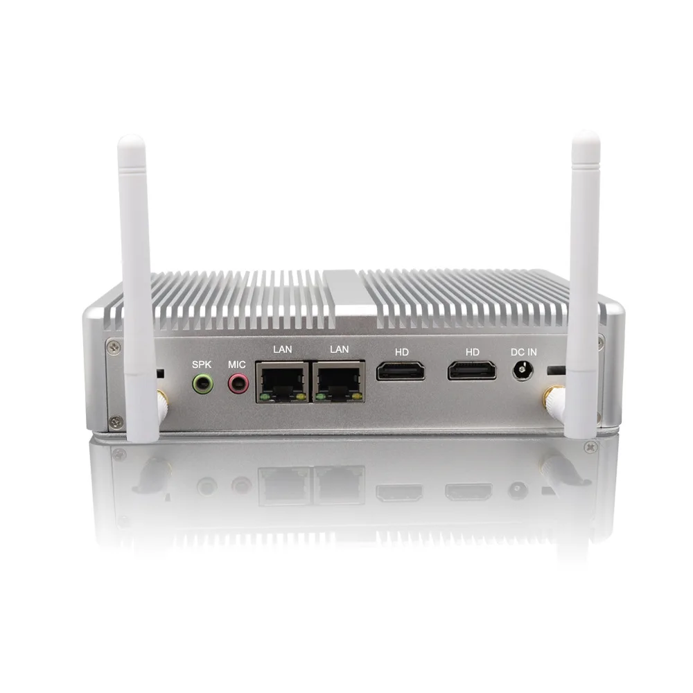 Celeron N3160 fanless mini microcomputer small host living room HTPC desktop assembly machine