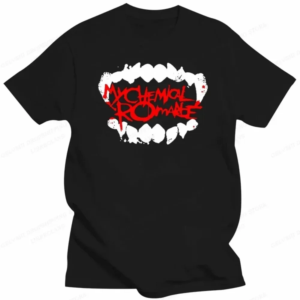 My Chemical Romance T-Shirt Damen T-Shirts Coole Hip-Hop Herren T-Shirts Lässige Sommer Vintage Anime Unisex Mode Y2K Kleidung ﻿ – Detail 10