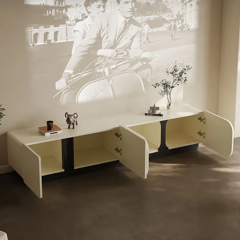 Retro Minimalist Tv Stands Cabinets Display Drawers Designer Aesthetic Tv Table Designer Organizer Archivadores Home Furniture