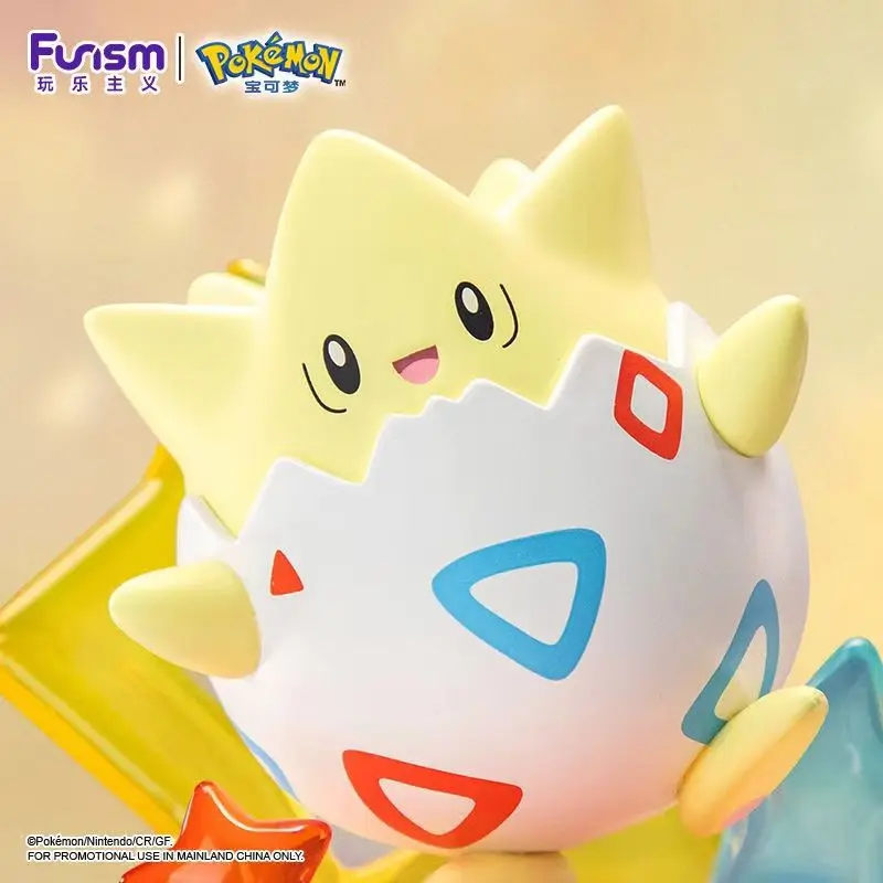 

Pokemon anime peripheral Togepi cartoon figurines holiday gifts creative small sized desktop ornaments toys collection souvenirs