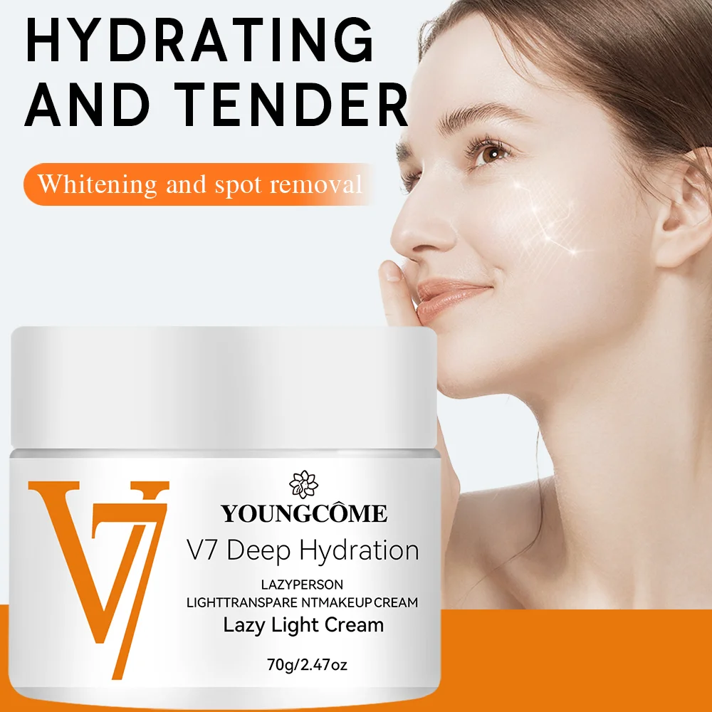 V7 Brightening Face Cream Lightens Facial Wrinkles and Relieves Dark Melanin Moisturizing Skin Health Beauty Facial Care