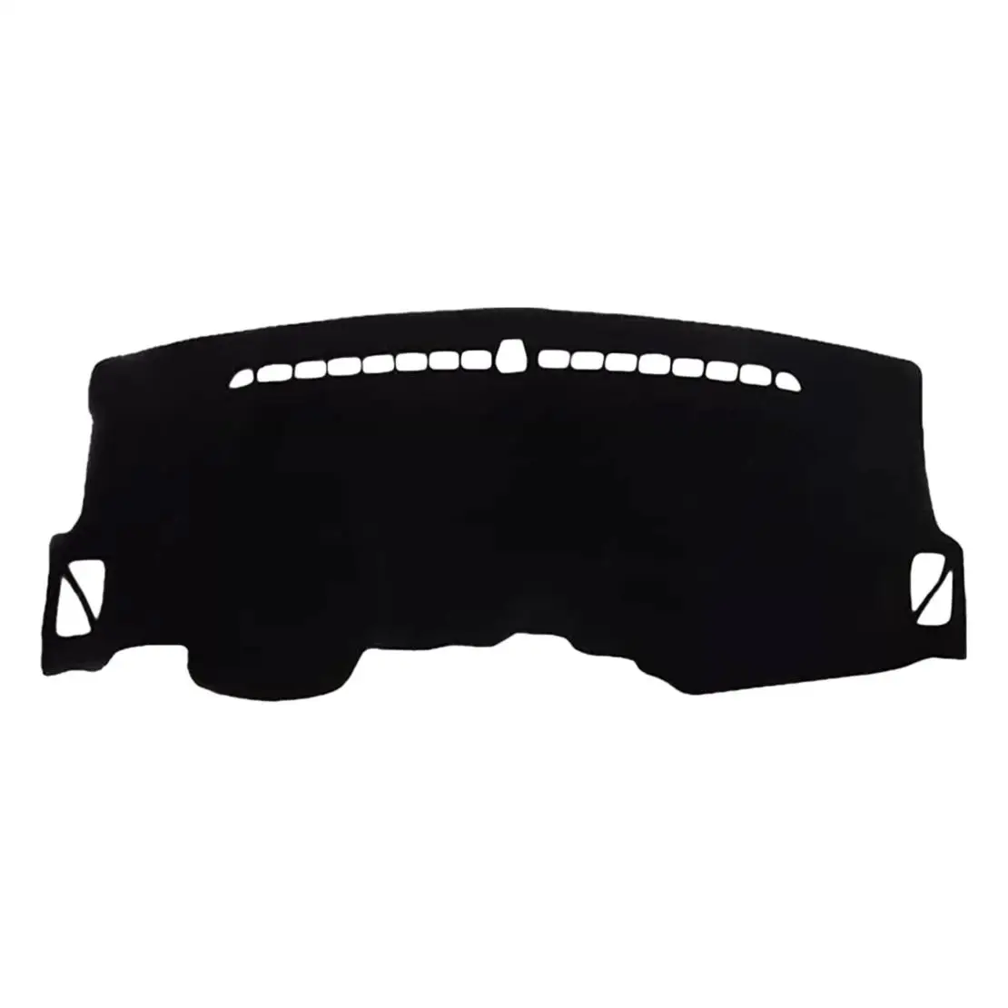 

Dashboard Cover Mat Pad Fit for Kia Picanto JA 2017 2018 2019 2020 2021 2022 2023 LHD Black Polyester