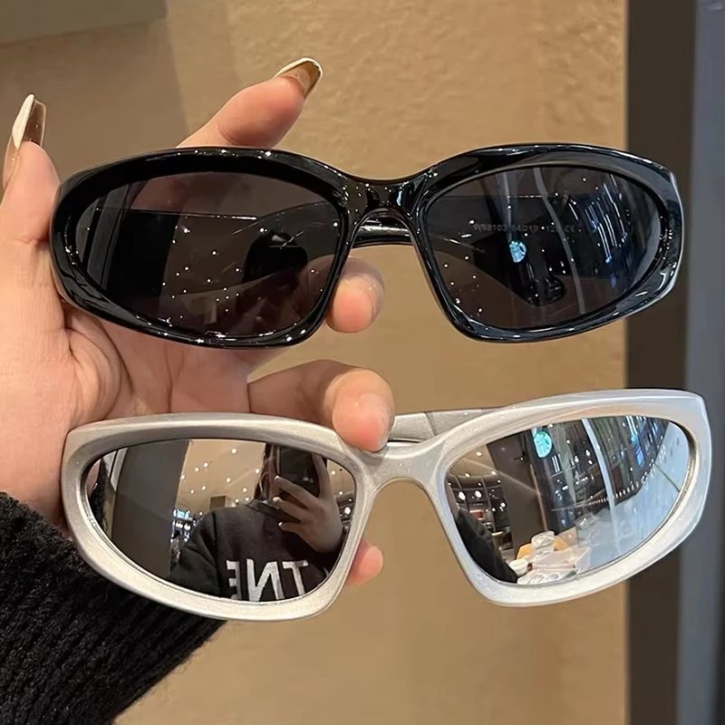 1/2/3pcs Fashionable Men and Women Sunglasses High-end Y2K Square Bicycle Glasses Resistant Sunglasses Outdoor Hiking Glas UV400