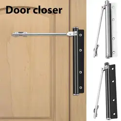 Commercial Door Closer Stainless Steel Adjustable Door Closer Quiet Heavy Duty Door Closer For Home And Commercial Use For