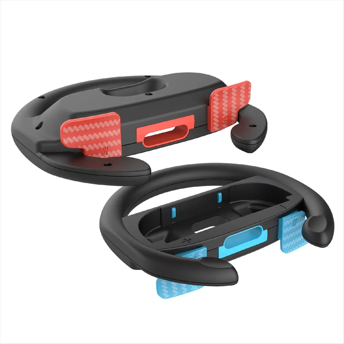 Special Offer-2PCS Racing Steering Wheels for 2 Controller Game Grip Handle Racing Game Wheel B