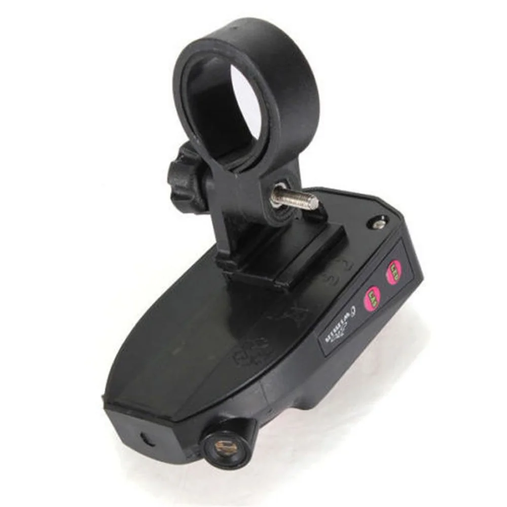Ultra Bright Bike Tail Light, 5LED Waterproof Bicycle Rear Lamp with Logo Projection, Cycling Safety Warning Light