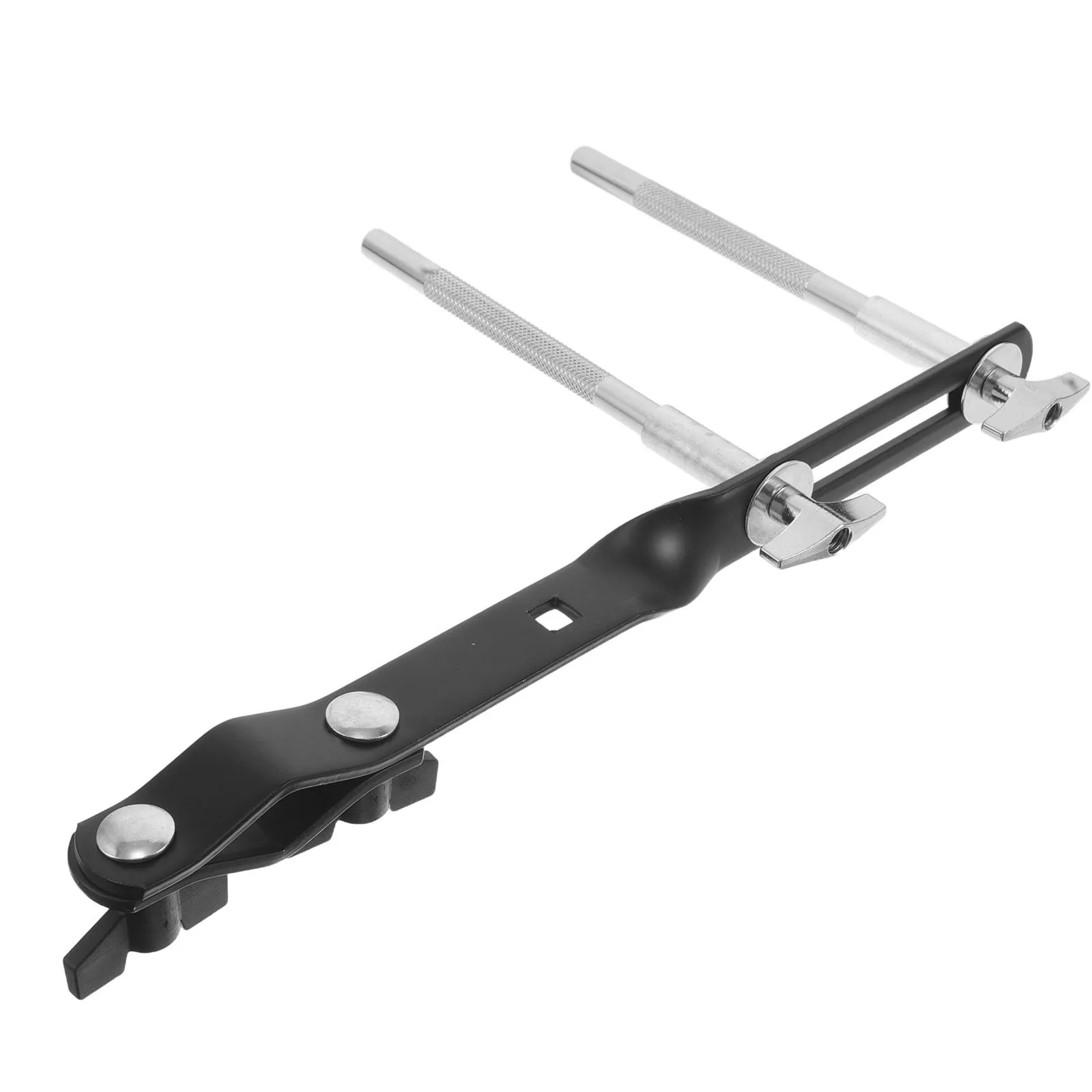 

1Set Cowbell Mount Holder Bracket Long Bent Arm Drum Clamp Percussion Expansion Mount for Cowbells Jam Block Cymbal Attachment