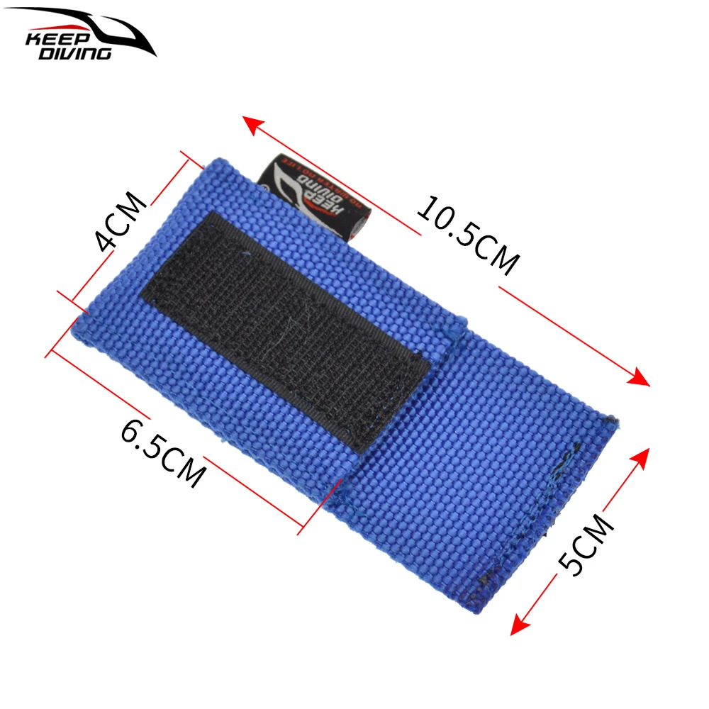 1PCS Diving Underwater Cutting Special Knife  Cutter Cover Can Be Worn Through 5CM Webbing Wear-resistant Nylon Cutter Cover view 5