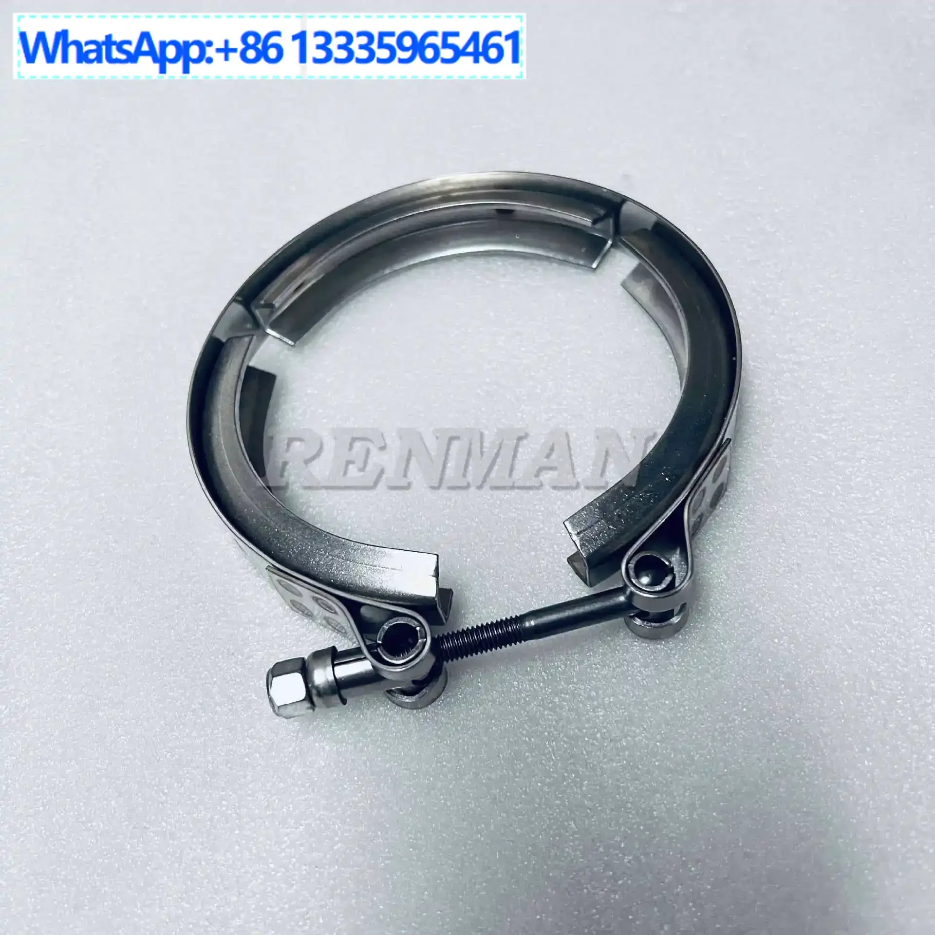 

Cummins Engine Parts V-Clamp 4965120 Exhaust Rear Processor Clamp Exhaust Pipe Clamp Assembly