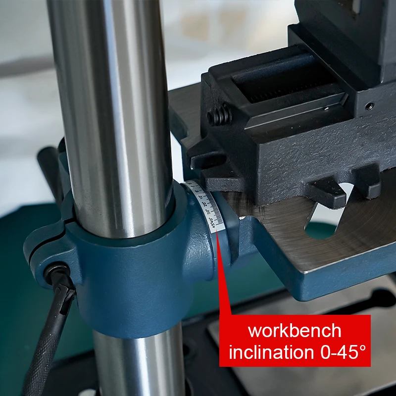 16 مللي متر 750 واط 10 بوصة 2025 رائجة البيع 12 سرعة ناقل الحركة الحفر الصناعية الصحافة الصناعية مقاعد البدلاء نوع طحن الموضوع الحفر الصحافة #3