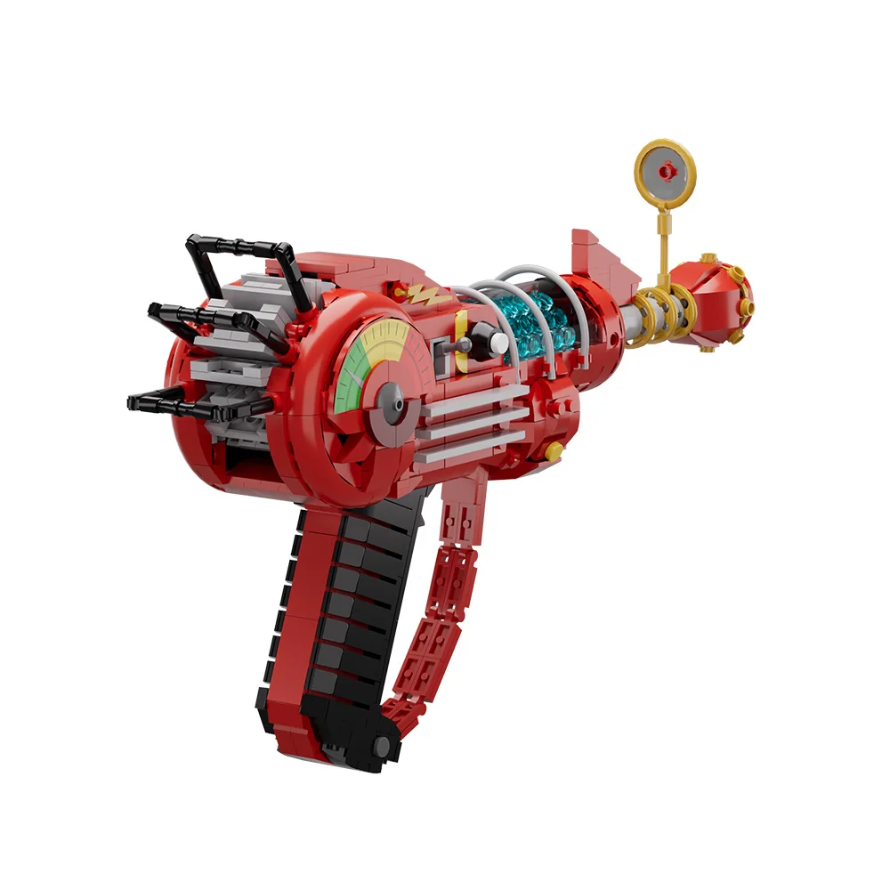 MOC Call of Duty Ray Gun Bouwstenen Schietspel Kan vervangen Vervangbare kogels Model Pistool Assembleren Bakstenen Speelgoed Cadeau