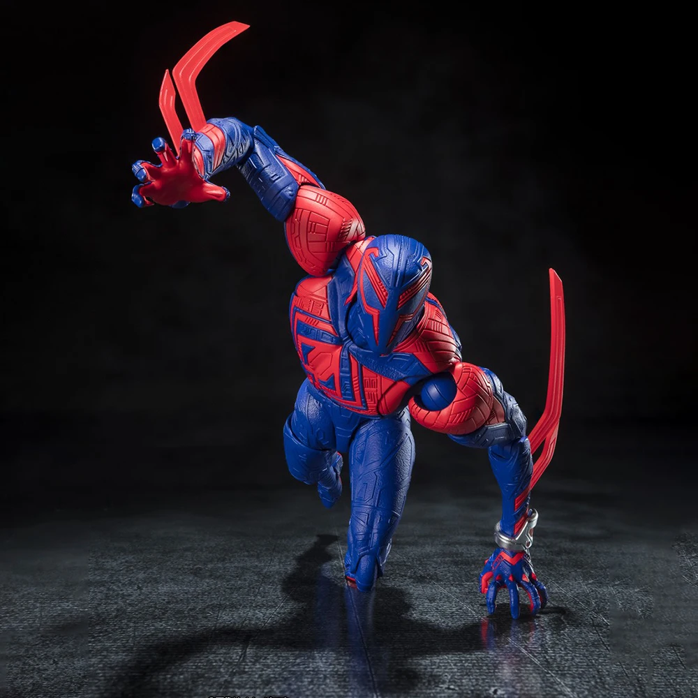 Bandai Genuine Marvel S.H.Figuarts Spider-Man 2099 ACROSS THE SPIDER-VERSE Anime Action Figure Toys Model Decorative Toy Gifts