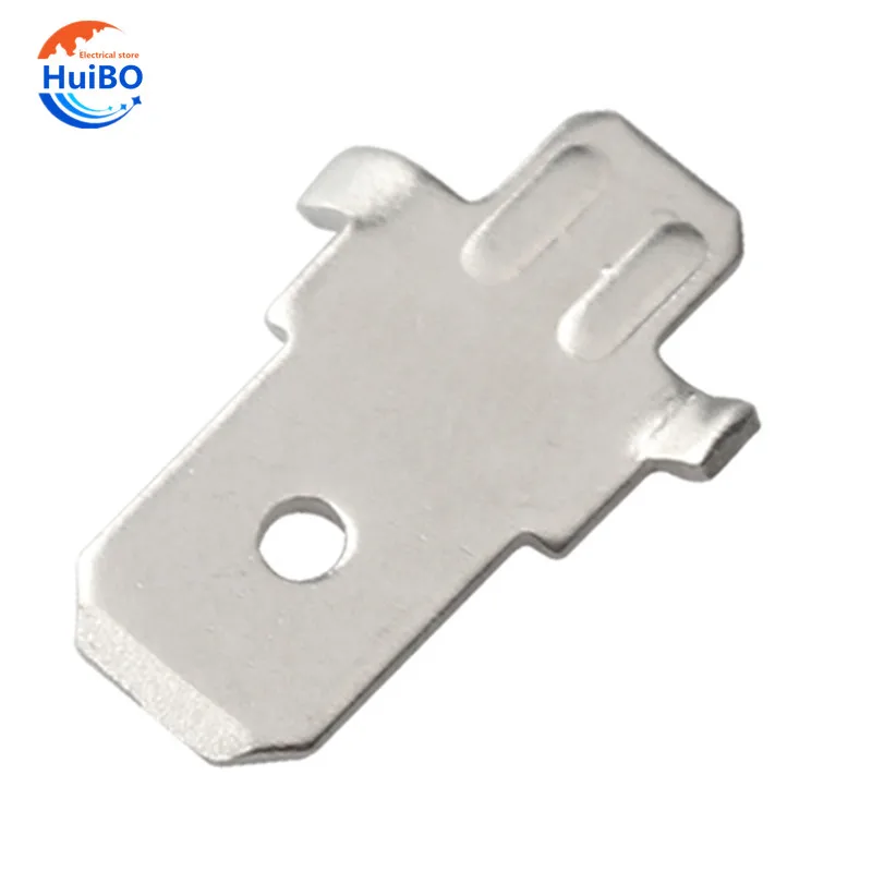 50/100pcs 6.3 Circuit board insert, PCB soldering board, soldering piece, 250 circuit board welding terminal