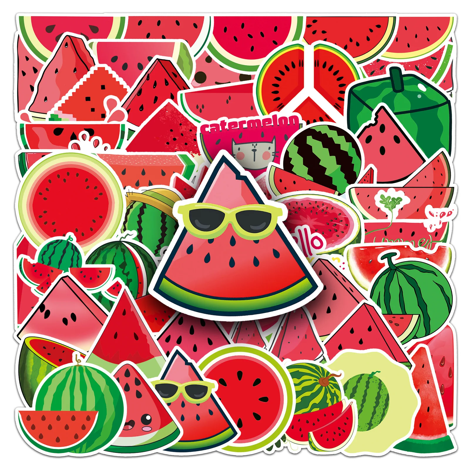 50Pcs Watermelon Se… - image