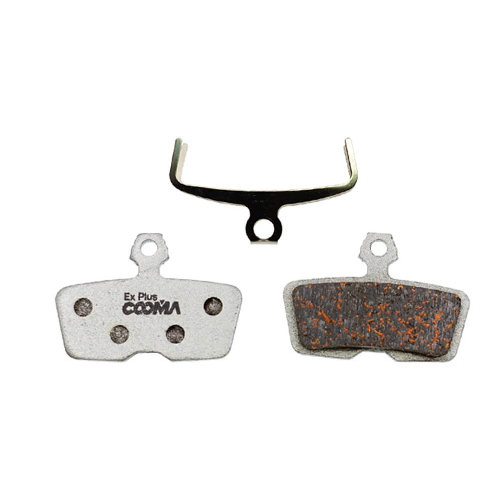 COOMA SPORT 4 Pairs Ex Plus Bicycle Disc Brake Pads for AVID SRAM Code 2011+Code R Guide RE Disc Brake,Alu-Alloy