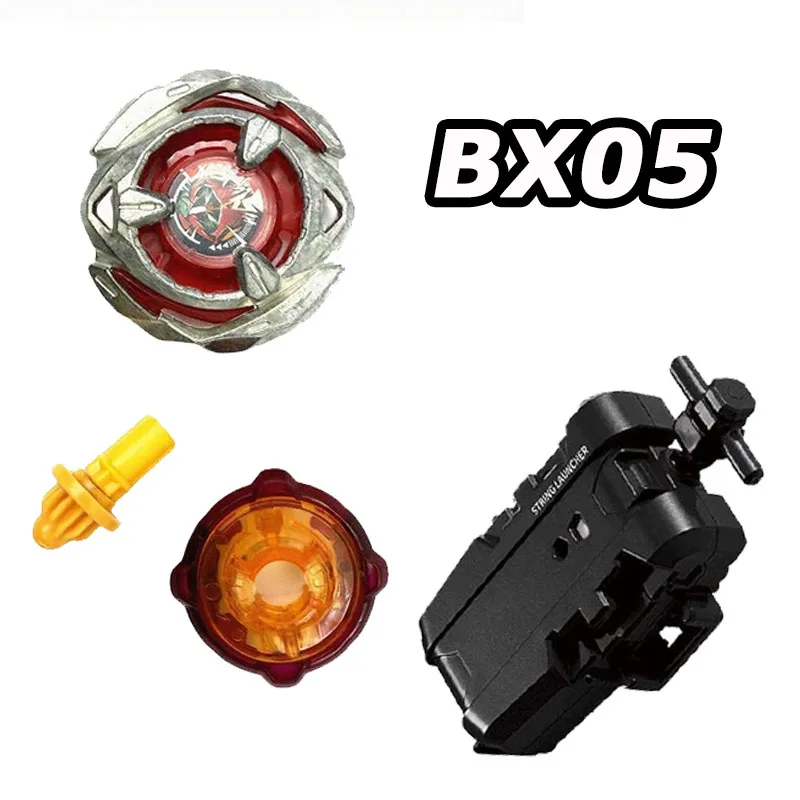 BX05 Metal Battle Spinning Top - مجموعة مبارزة إصدار جامعي مع قاذف