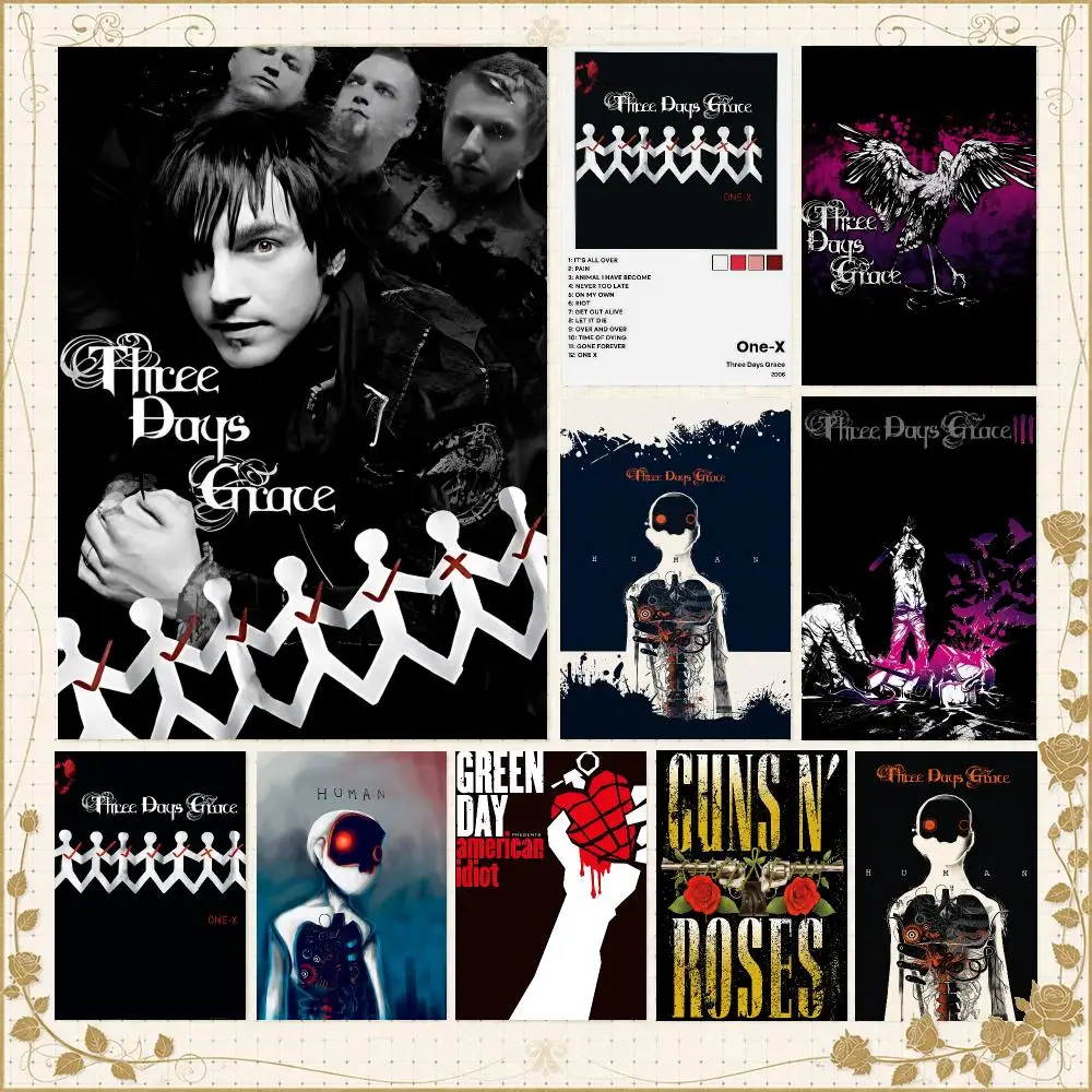 Album O-One-X Alternative Rock Poster Wall Art Bedroom Living Room Dorm Bar Cafe Gym Studio Home Decor Gifts