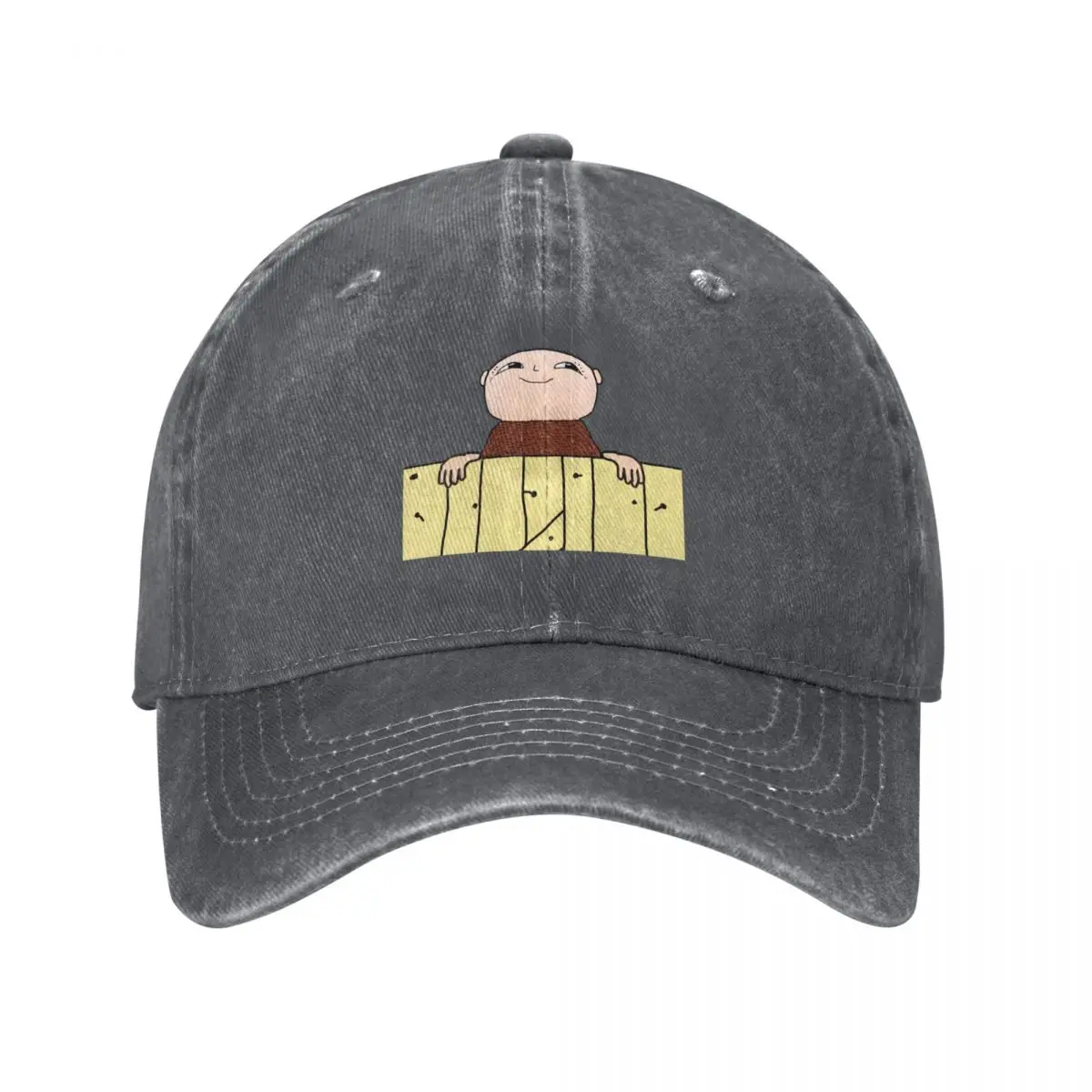 Alfie Atkins, Alfons ?berg standing behind a fence Baseball Cap Snap Back Hat tea Hat Military Tactical Cap Men's Caps Women's