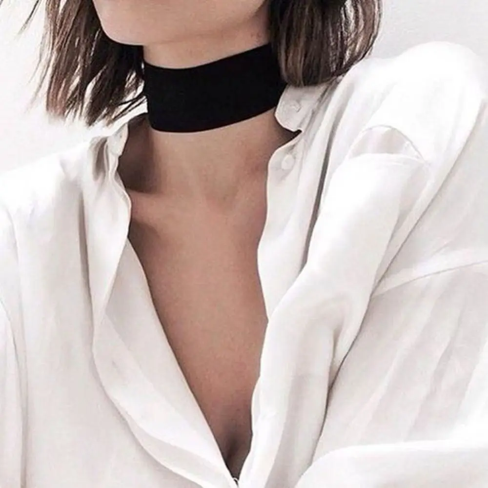 

Creative Jewelry Accessories Temperament Clavicle Chain Girl Gift Women Choker Punk Necklace Korean Style Jewelry Velvet Collar