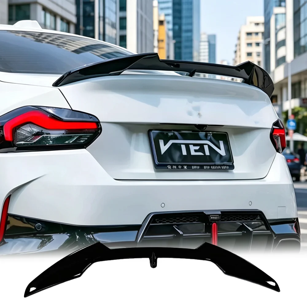 Suitable for BMW G42 225i M240i 2 Series 2021-2026 pure carbon fiber trunk pressure wing rear wing car modification spoiler