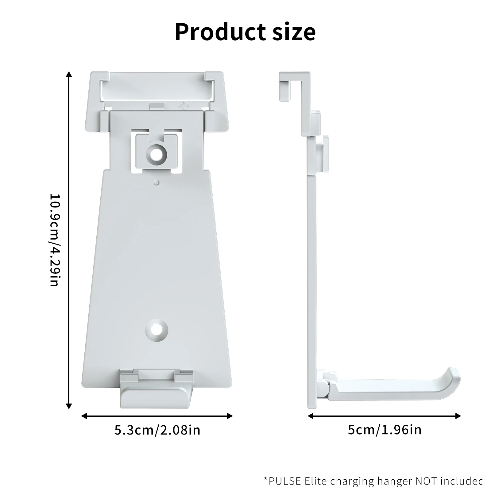 Wandmontage controllerhouder Hoofdtelefoonhaak Stabiele controller en headsetopslaghouder Hoofdtelefoonhanger voor PS5 Slim/PS5-console