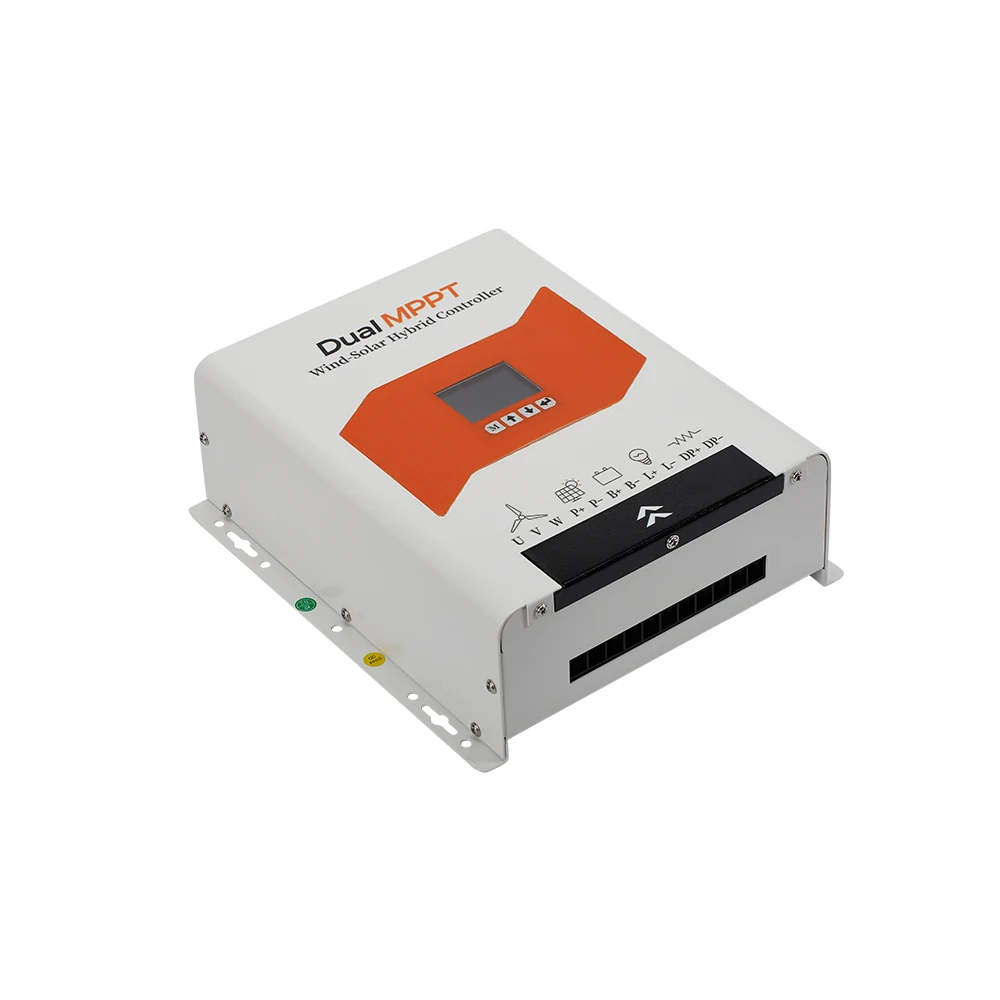 

Solar & Wind Hybrid System Double MPPT Charge Controller 8kW 12V 24v 48v Auto Regulator Home Use Wind Turbine Generator