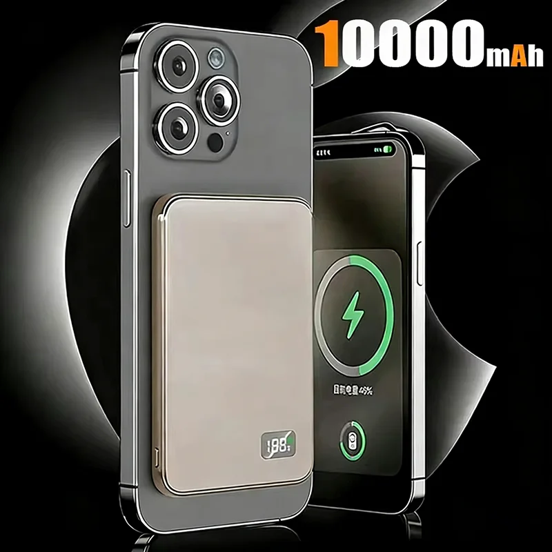 2026 500000mAh Magnetische Powerbank Draagbare Draadloze PD22.5W Snelle Oplading Externe Batterij voor Magsafe voor iPhone Samsung
