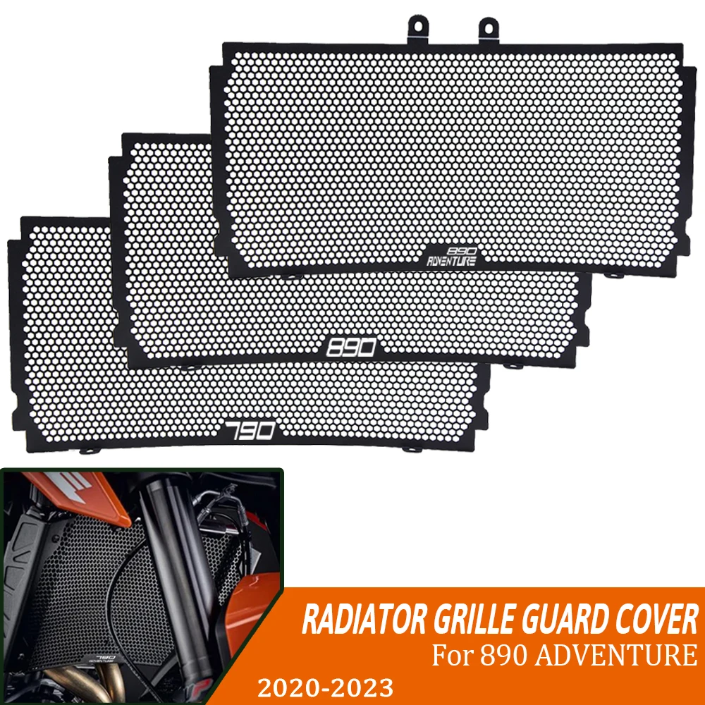

Motorcycle CNC Radiator Guard Protector Grille Cover For 790 Adventure R S 890 Adventure SMT Husqvarna Norden 901 2020-2026