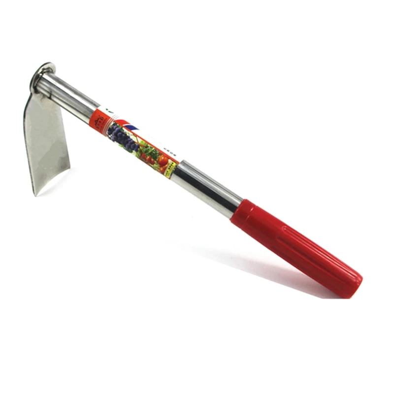 Garden Hoe with Handle for Weeding Planting Digging Soil Leveling