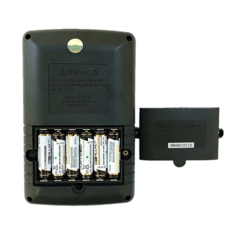 Imagem -02 - Mastech-digital Isolamento Resistência Tester Mega Ohm Som e Luz Teste de Alarme Genuine dc Tensão ac Ms5201