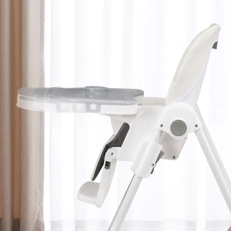 Silla de comedor ajustable para bebé, silla de comedor multifuncional para bebé, cómoda y plegable, silla de crecimiento para niños