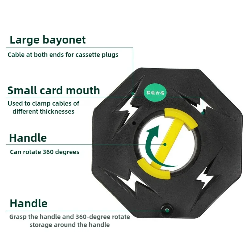 Portable Hose Reels Multi-purpose Garden Hose Reel Universal Wire Reels Winding Storage Device Multi-functional Organizer Tools