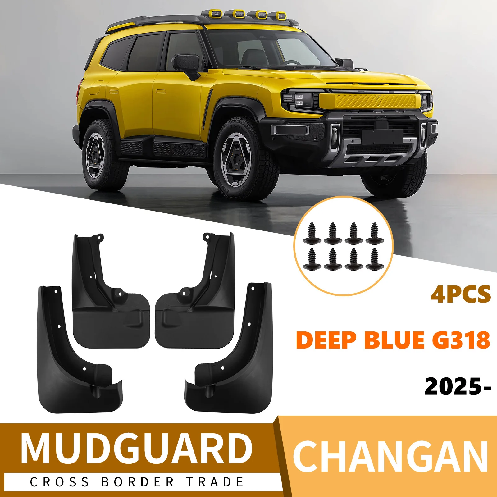 For Changan Deep Blue G318 2025 car fender tile supplies car fender fender flares car accessories
