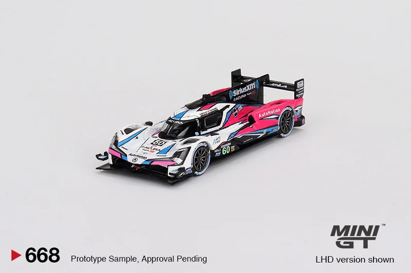 MINI GT 1:64 IMSA NO.668 24-hour endurance race Diecast Model Car