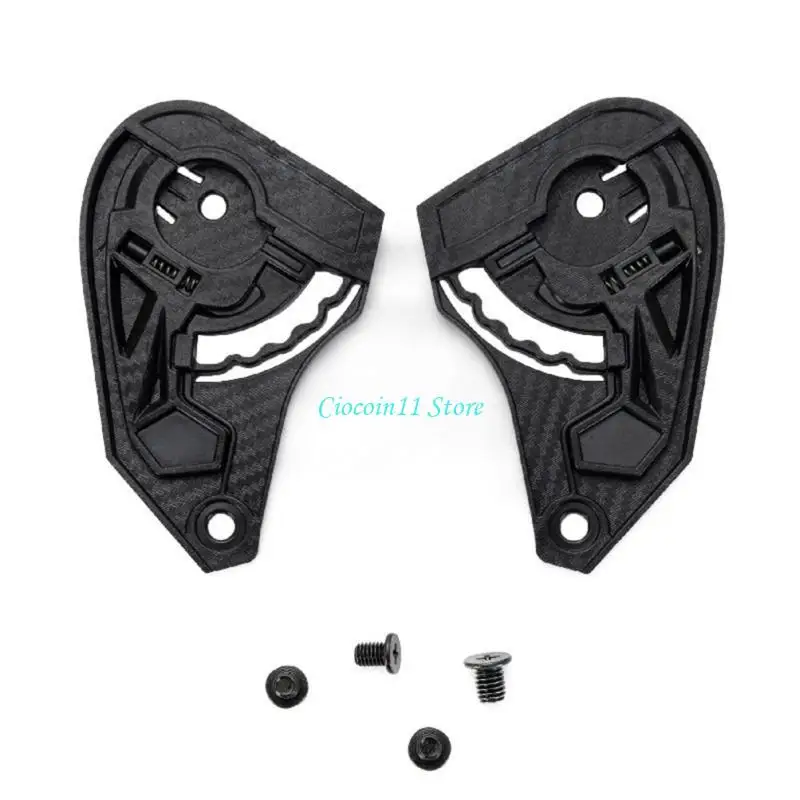

Y1UB Fashion Secure Motorcycle Full Face Helmets Base Mount Adapter Provide Support Secure Attachment for NEVA Comfort 1 Pair